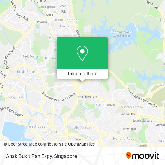 Anak Bukit Pan Expy map