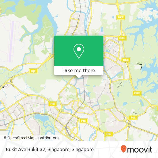 Bukit Ave Bukit 32, Singapore map