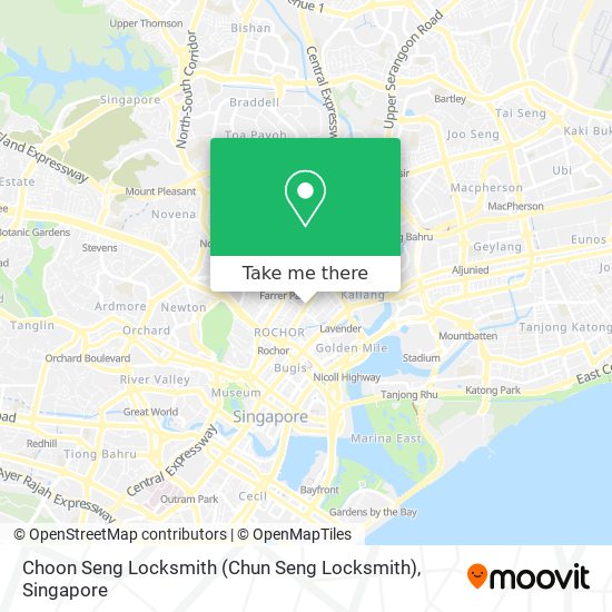 Choon Seng Locksmith (Chun Seng Locksmith) map