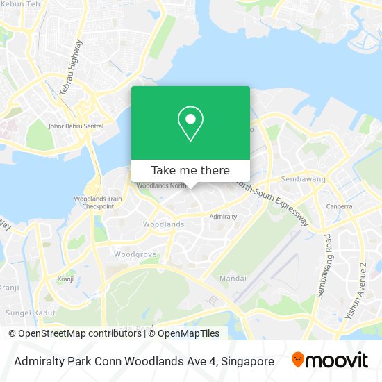 Admiralty Park Conn Woodlands Ave 4地图