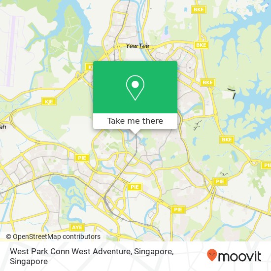 West Park Conn West Adventure, Singapore map