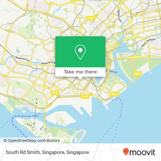 South Rd Smith, Singapore地图