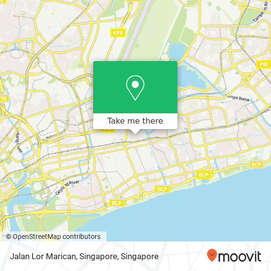 Jalan Lor Marican, Singapore map