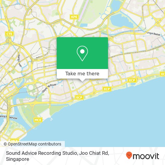 Sound Advice Recording Studio, Joo Chiat Rd map