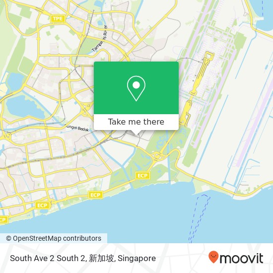 South Ave 2 South 2, 新加坡地图