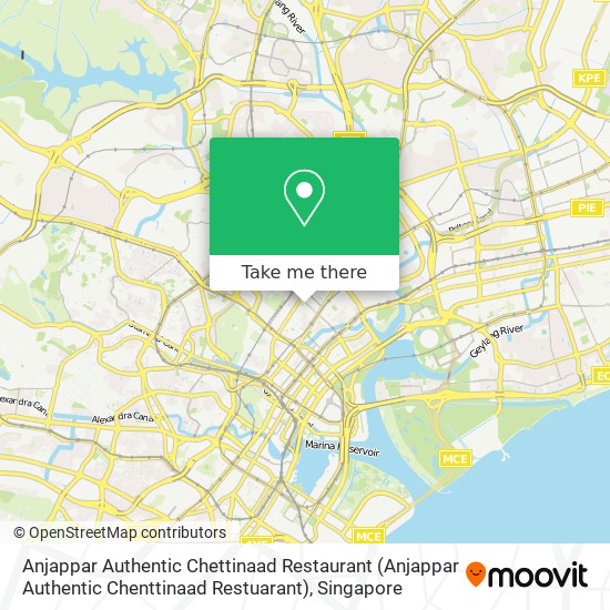 Anjappar Authentic Chettinaad Restaurant (Anjappar Authentic Chenttinaad Restuarant) map