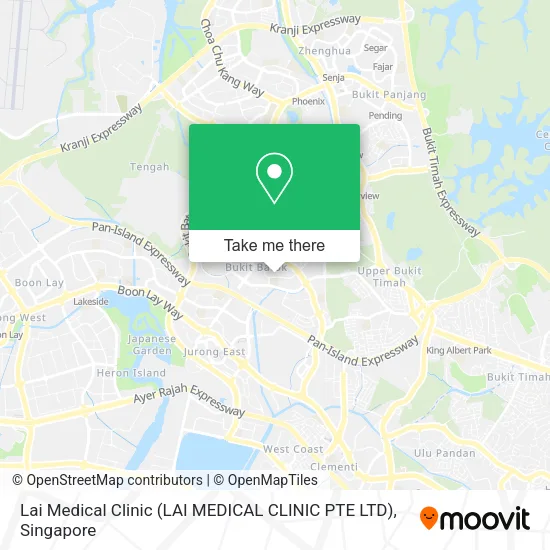 Lai Medical Clinic (LAI MEDICAL CLINIC PTE LTD)地图