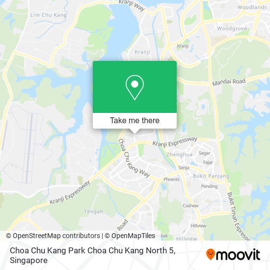 Choa Chu Kang Park Choa Chu Kang North 5地图