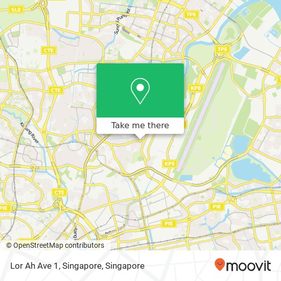 Lor Ah Ave 1, Singapore地图