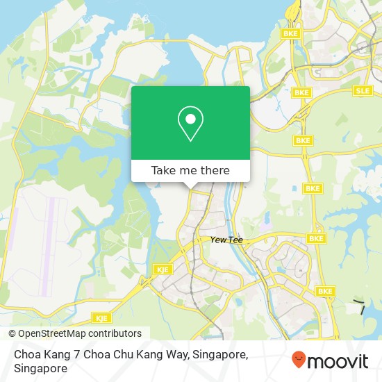 Choa Kang 7 Choa Chu Kang Way, Singapore地图