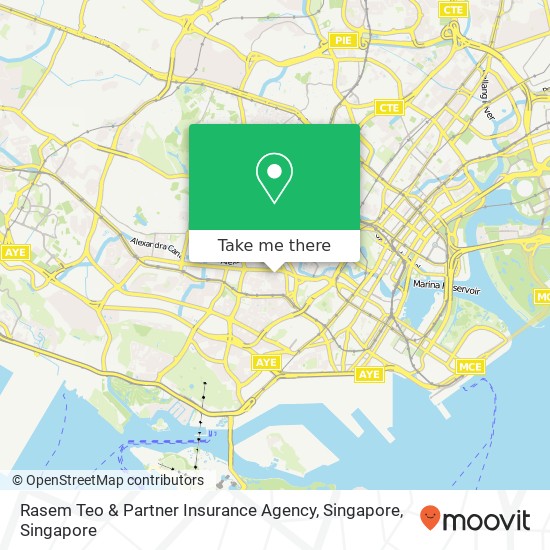 Rasem Teo & Partner Insurance Agency, Singapore地图