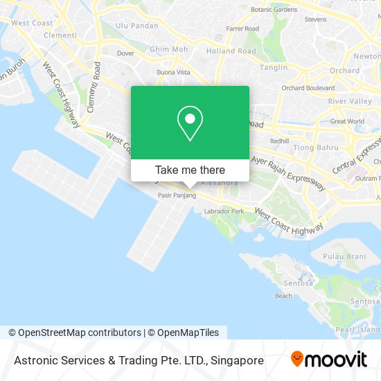Astronic Services & Trading Pte. LTD. map