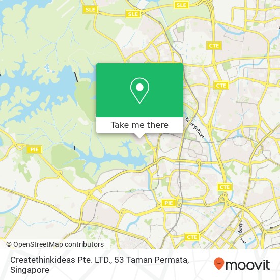 Createthinkideas Pte. LTD., 53 Taman Permata map