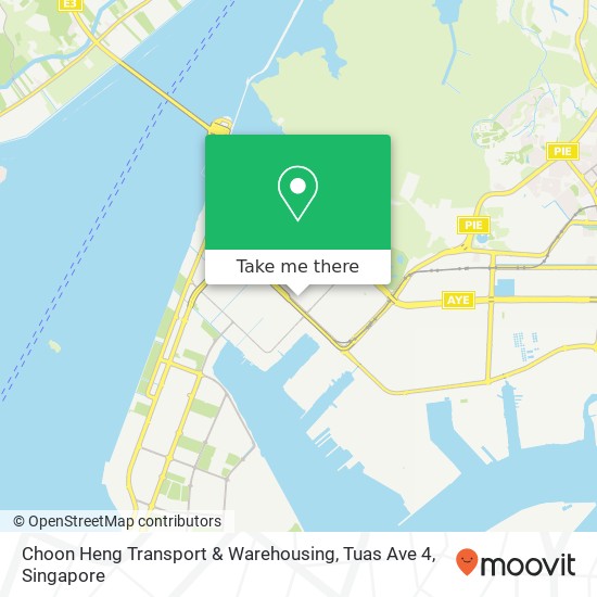 Choon Heng Transport & Warehousing, Tuas Ave 4地图