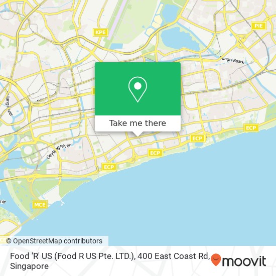 Food 'R' US (Food R US Pte. LTD.), 400 East Coast Rd地图