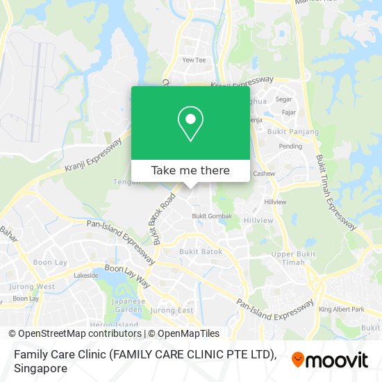 Family Care Clinic (FAMILY CARE CLINIC PTE LTD)地图