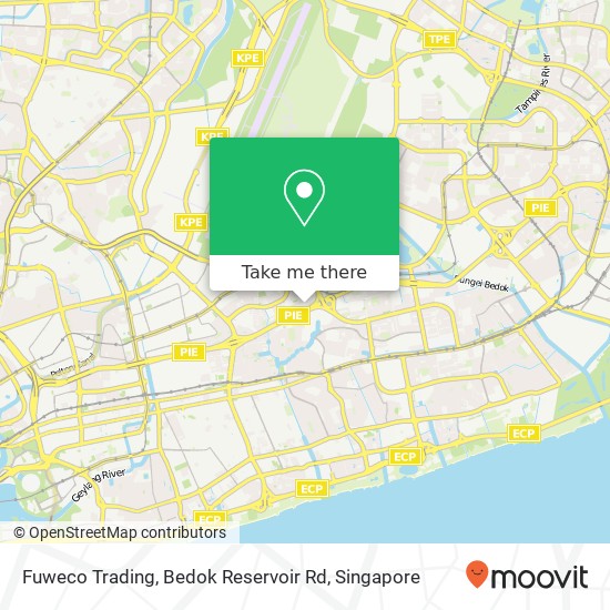 Fuweco Trading, Bedok Reservoir Rd map