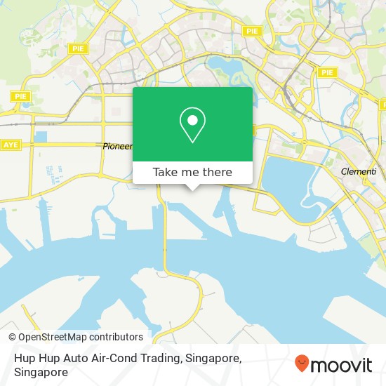 Hup Hup Auto Air-Cond Trading, Singapore地图