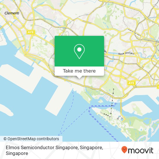 Elmos Semiconductor Singapore, Singapore地图