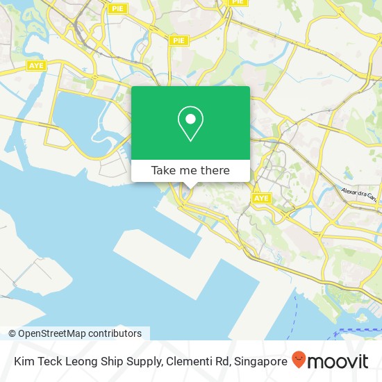 Kim Teck Leong Ship Supply, Clementi Rd地图