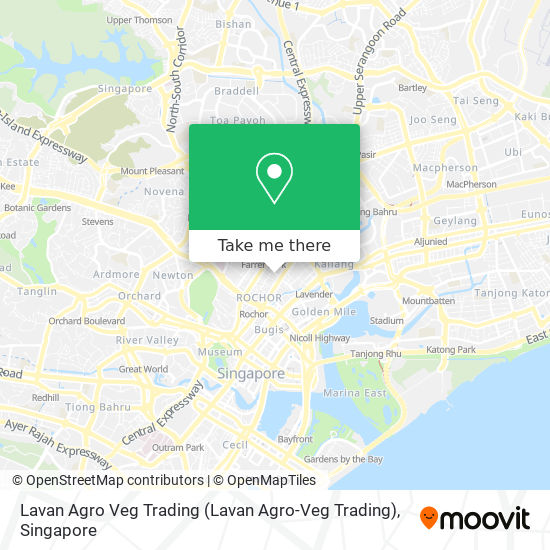 Lavan Agro Veg Trading map