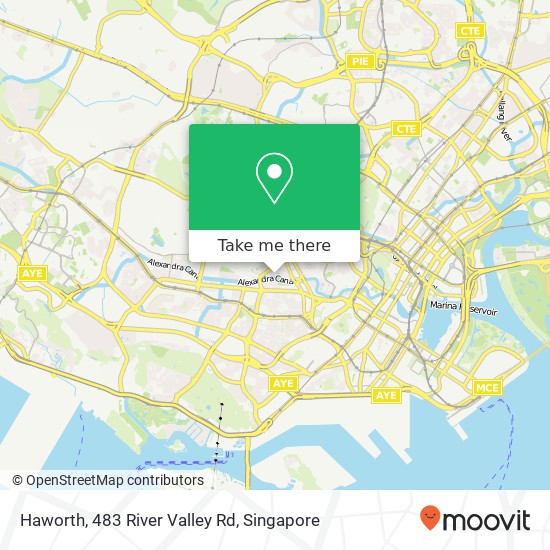 Haworth, 483 River Valley Rd地图