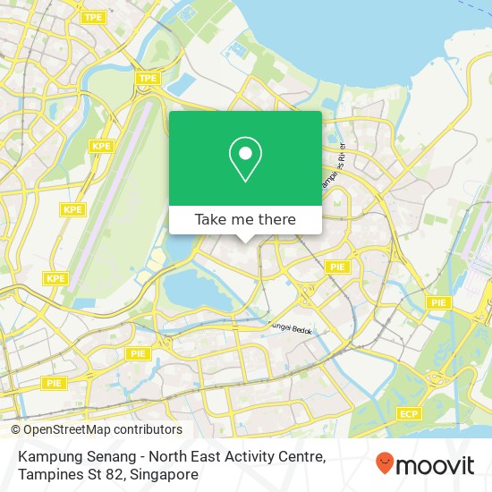 Kampung Senang - North East Activity Centre, Tampines St 82地图
