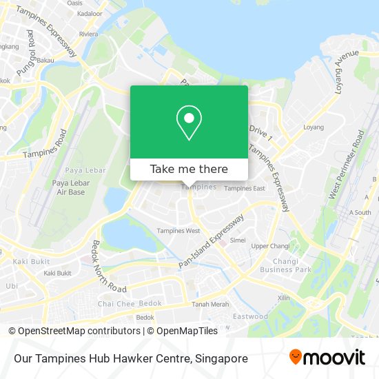 Our Tampines Hub Hawker Centre地图