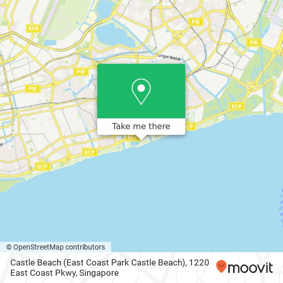 Castle Beach (East Coast Park Castle Beach), 1220 East Coast Pkwy地图
