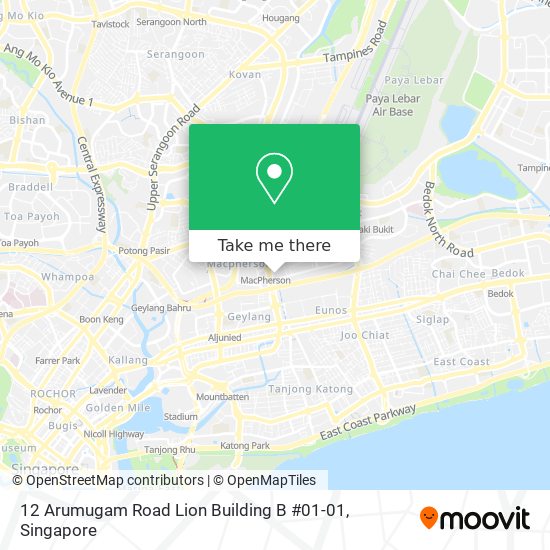 12 Arumugam Road Lion Building B #01-01地图