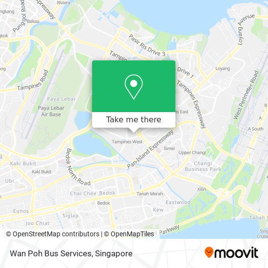 Wan Poh Bus Services map