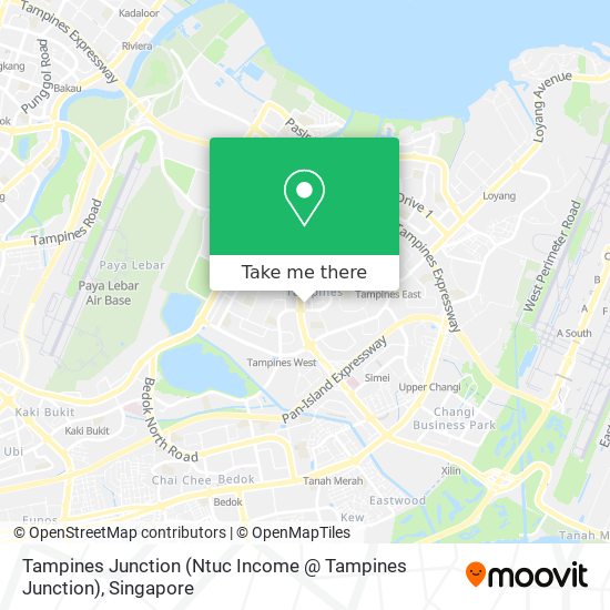 Tampines Junction (Ntuc Income @ Tampines Junction) map