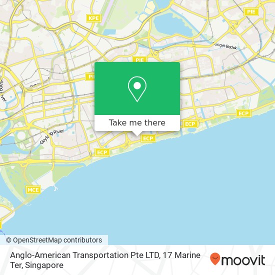 Anglo-American Transportation Pte LTD, 17 Marine Ter地图