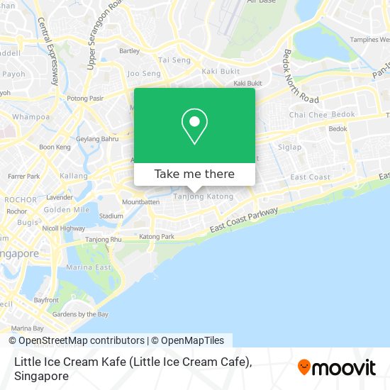 Little Ice Cream Kafe map