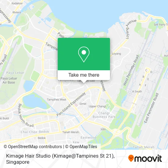 Kimage Hair Studio (Kimage@Tampines St 21) map