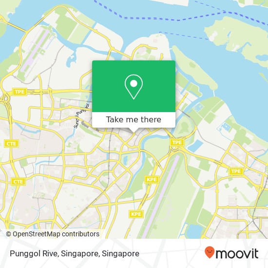 Punggol Rive, Singapore map