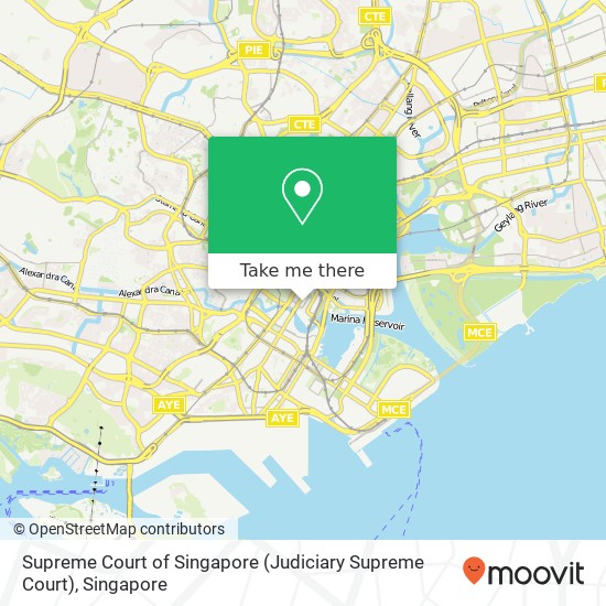 Supreme Court of Singapore (Judiciary Supreme Court) map