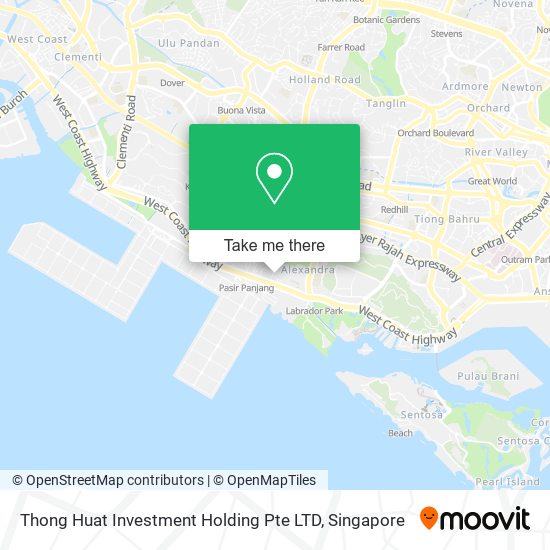 Thong Huat Investment Holding Pte LTD地图