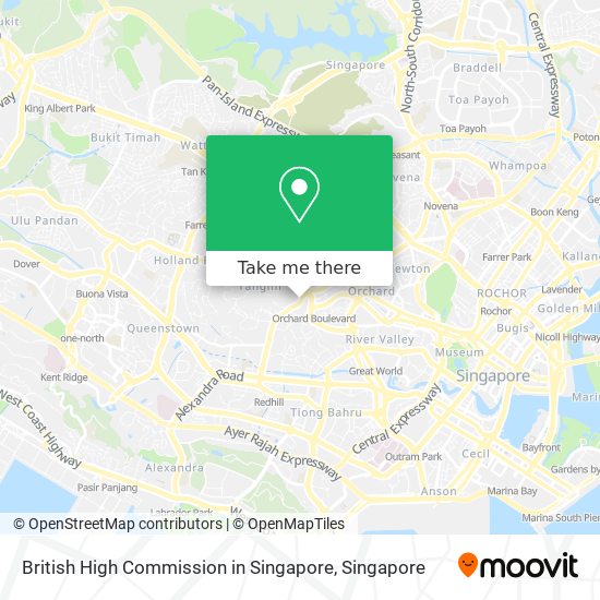 British High Commission in Singapore地图