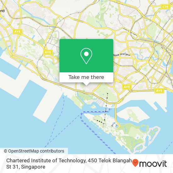 Chartered Institute of Technology, 450 Telok Blangah St 31 map