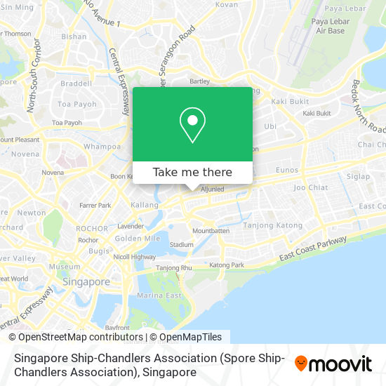 Singapore Ship-Chandlers Association map