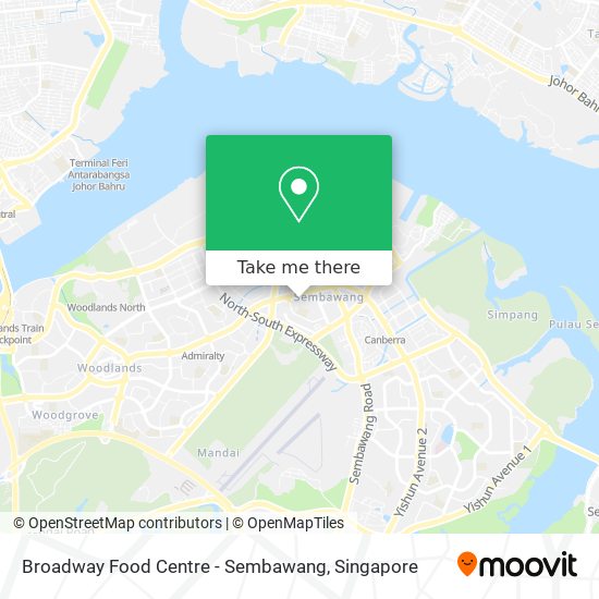 Broadway Food Centre - Sembawang map