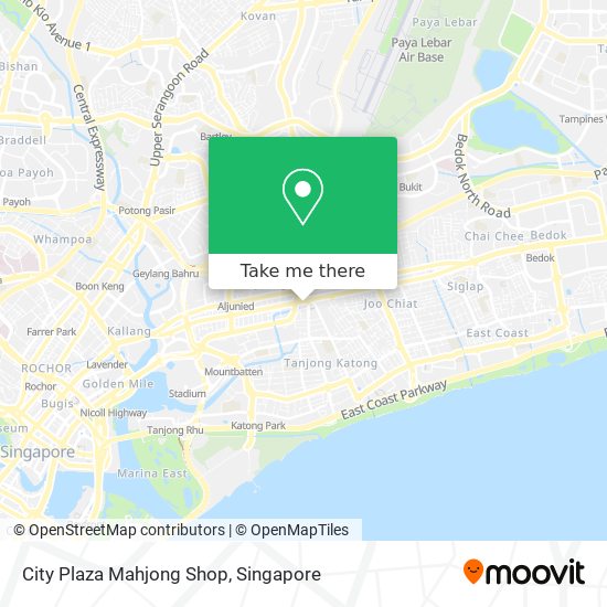 City Plaza Mahjong Shop map