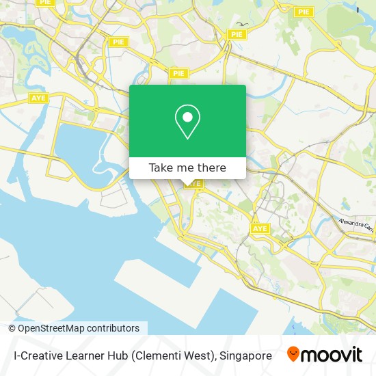 I-Creative Learner Hub (Clementi West)地图