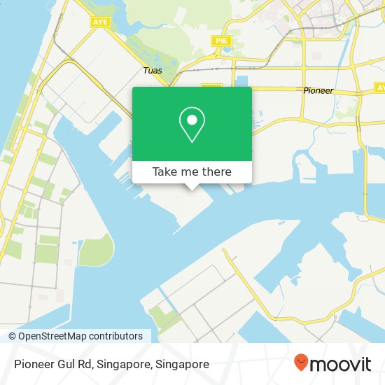 Pioneer Gul Rd, Singapore map