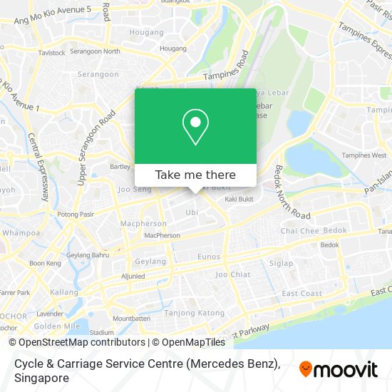 Cycle & Carriage Service Centre (Mercedes Benz)地图