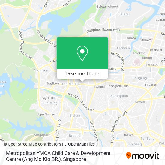 Metropolitan YMCA Child Care & Development Centre (Ang Mo Kio BR.) map