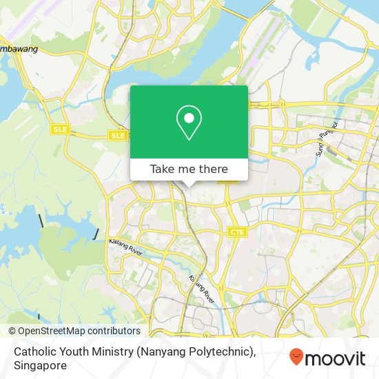 Catholic Youth Ministry (Nanyang Polytechnic) map