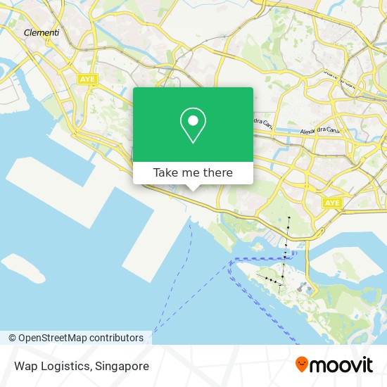 Wap Logistics map