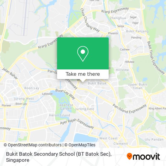 Bukit Batok Secondary School (BT Batok Sec) map